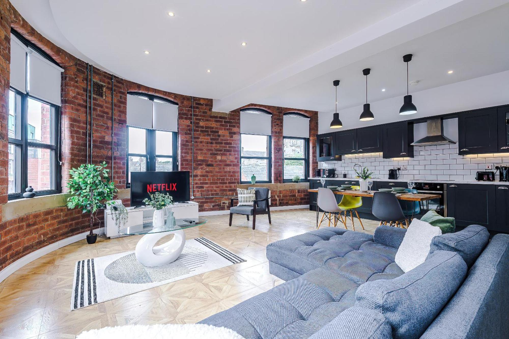 Luxury 2 King Beds In City Centre Leeds  Luaran gambar