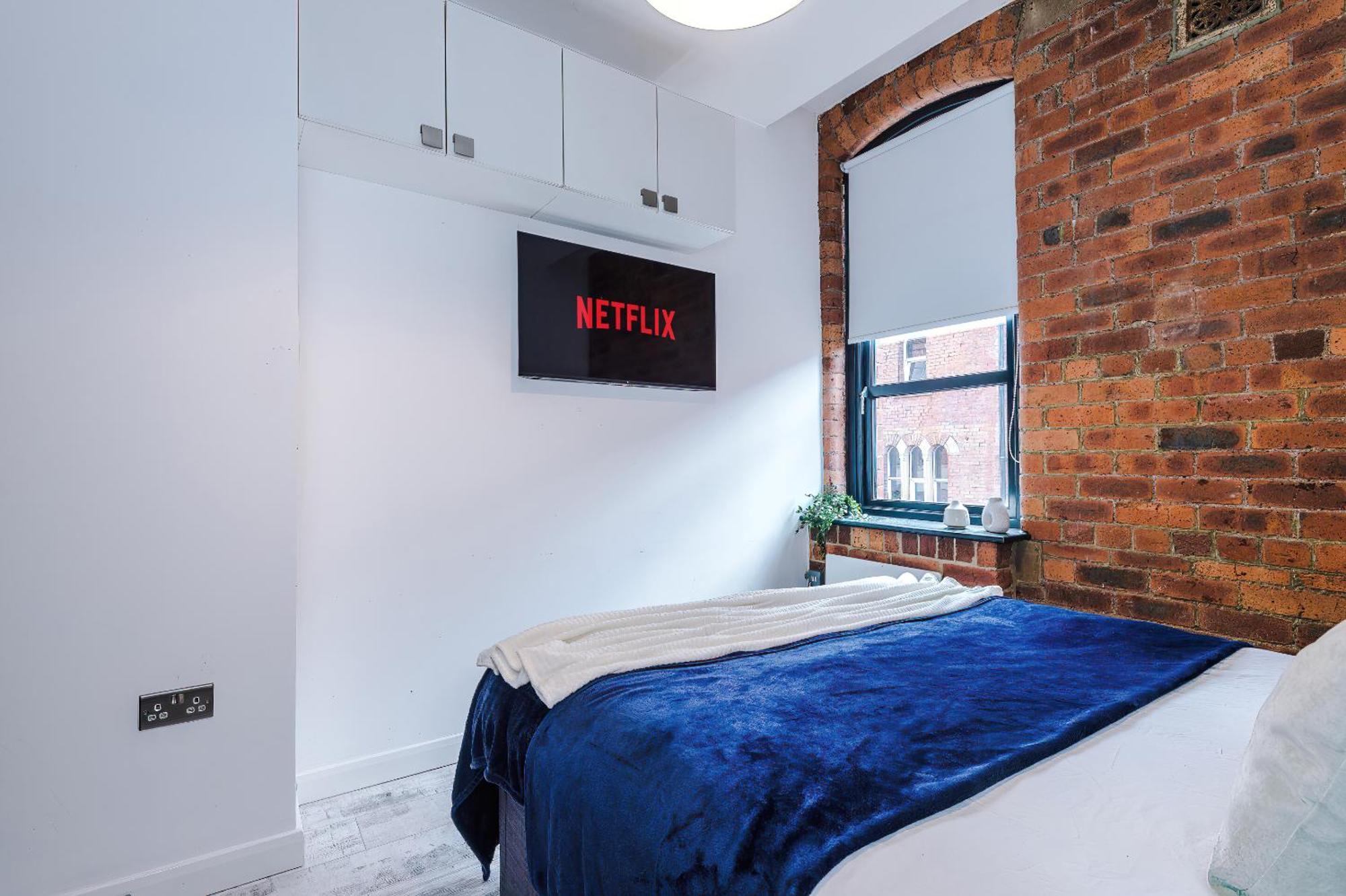 Luxury 2 King Beds In City Centre Leeds  Bilik gambar